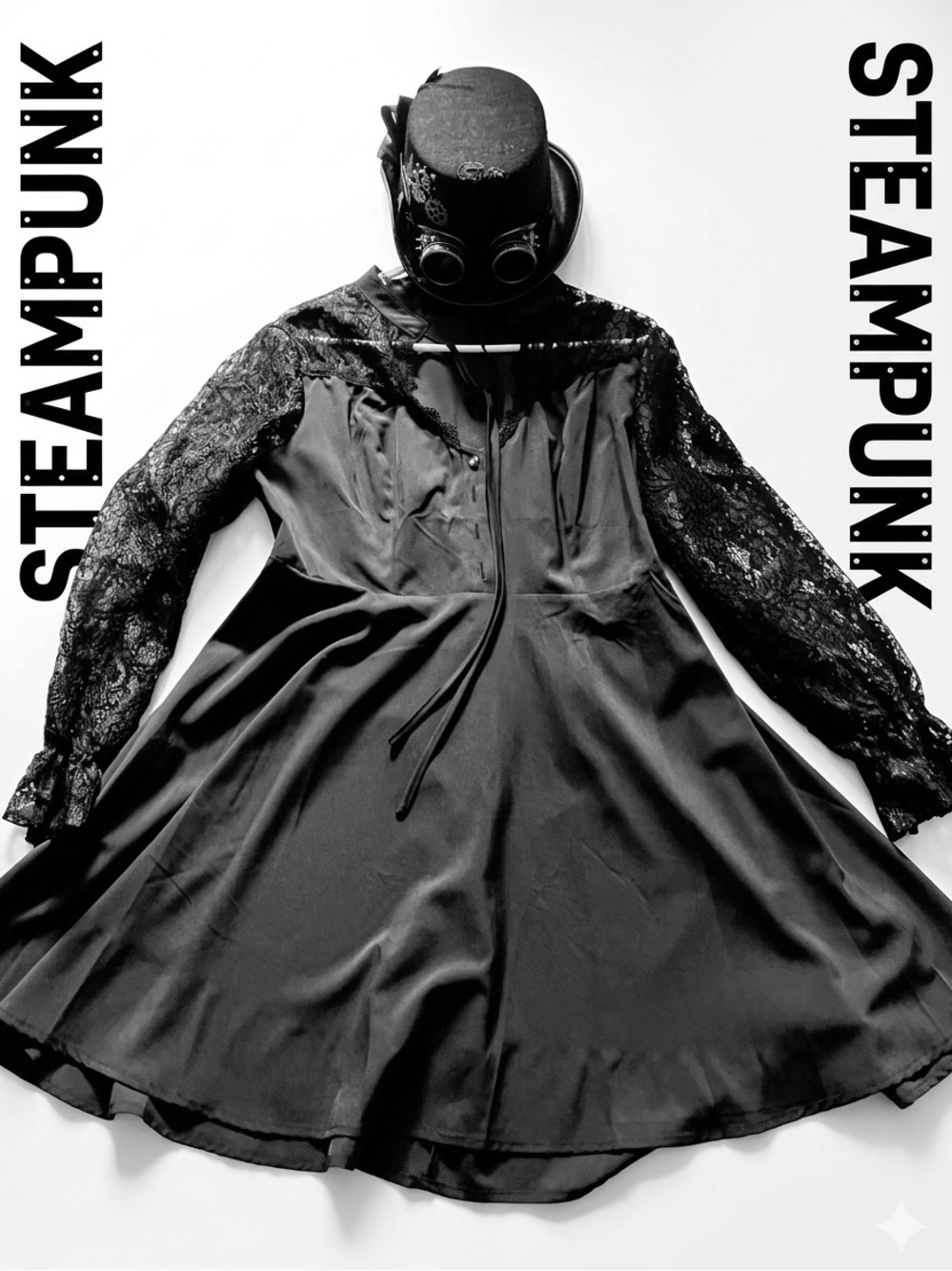French Quarter Steam Punk Lace Dress